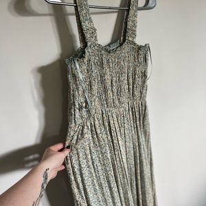 Sim and Sam floral maxi dress with ruched top